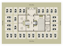 KRC Dakshin Chitra - Luxury Apartments - Ground Floor Plan