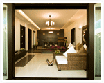 KRC Dakshin Chitra - Luxury Apartments - Model Apartment Living & Dining